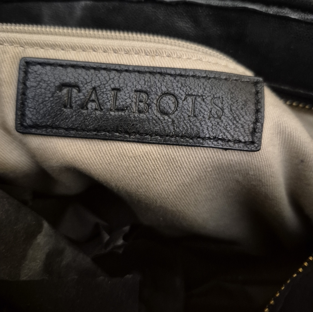 Talbots Black Quilted Shoulder Bag - Picture 10 of 14